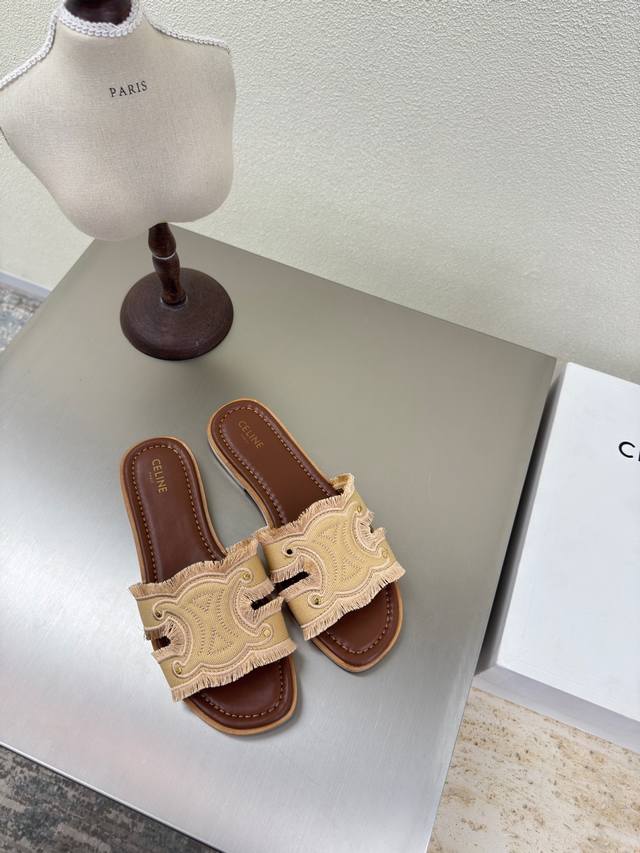 celine Summer Exclusive Tassel Craftsmanship Arc De Triomphe Series Classic S