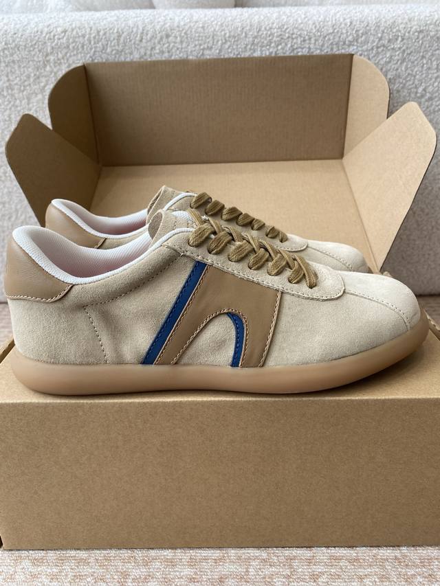 Made In Dongguan Camper Kanbu Women's Shoes Pelotassoller New Retro White Shoes