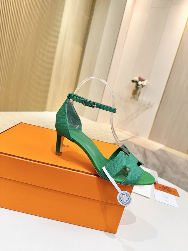 Hermes Genuine Leather Outsole Top Version Original Development Upper Palm Print