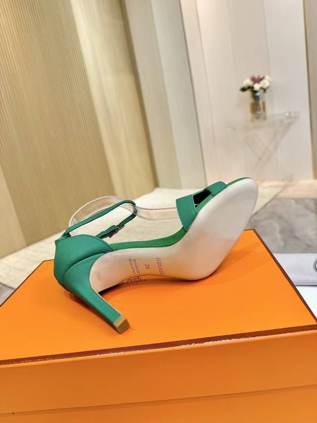 Hermes Genuine Leather Outsole Top Version Original Development Upper Palm Print