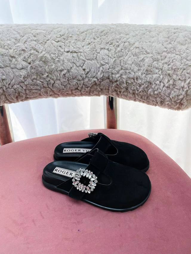24 Spring And Summer New Recommended Closed Toe Lazy Half Slippers Super Reco