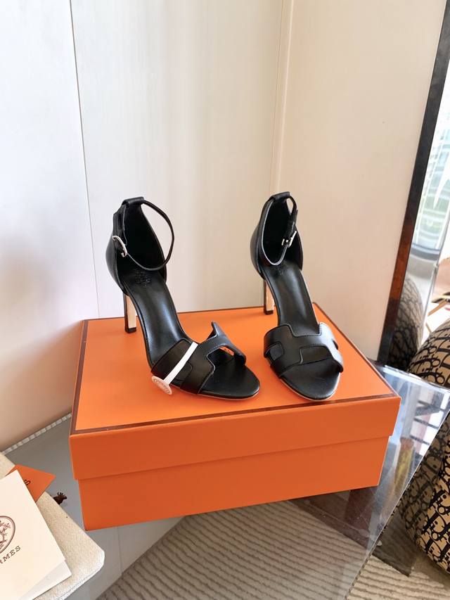 Hermes Counter New Spring And Summer Glamour Sandals, Handmade By Experienced Cr