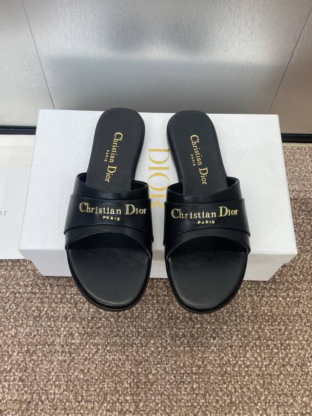 Factory P Price P Dior 2025 Spring And Summer New My Dior Flat Women's Shoes Cd