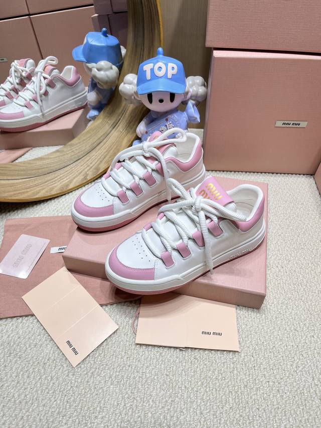 Factory Price Pp Miumiu's New Dirty White Shoes Are Still Classic And Fashionabl