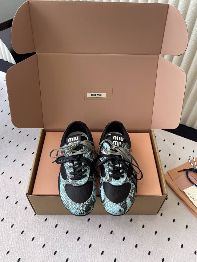 miu Miu Spring And Summer New Dexter Casual Shoes Top Version The Trendy Elem