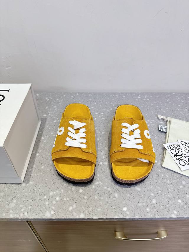 loewe Loewe 25Ss New Spring And Summer Couple's Birkenstock Slippers It's Rea