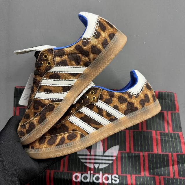 Stock In Stock Notitle Xadidas Originals Samba Horse Hair Training Shoes Non-Sli