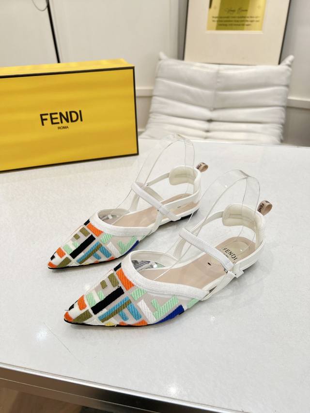 Fendi New Style Online Heel Height: Flat 5.5 8.5 35-40 41 42 Customized