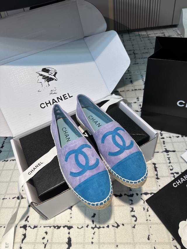 Blue Sheepskin Chanel Classic Fisherman Shoes. This Shoe Is My Favorite. Not Onl
