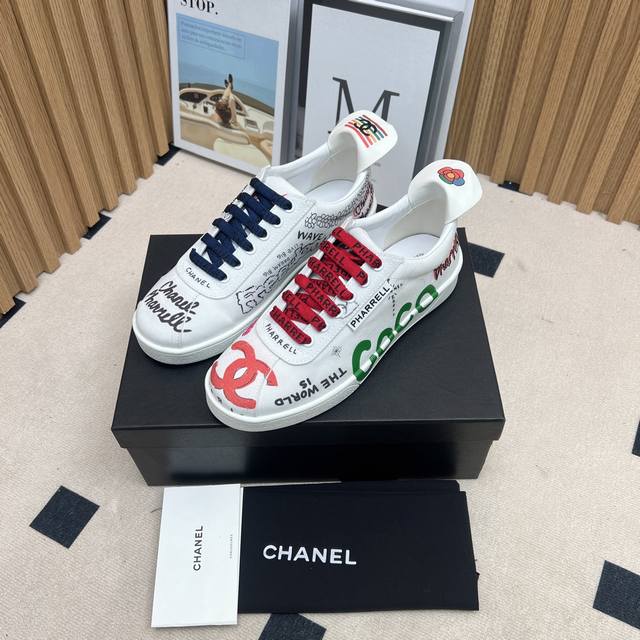 Long-Term Leather Female P Male +10 Chanel X Pharrell Chanel Pharrell Co-Branded