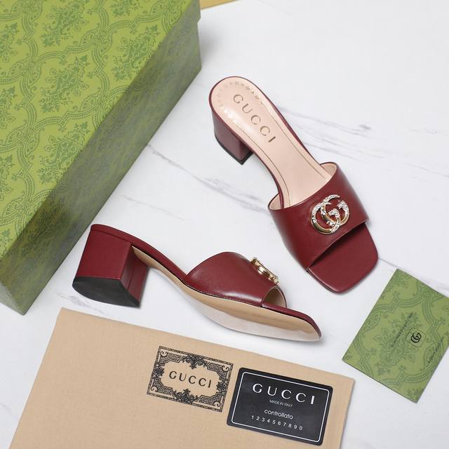 Highest Version Gucci2025 Early Spring Series Gg Classic Diamond Buckle Original