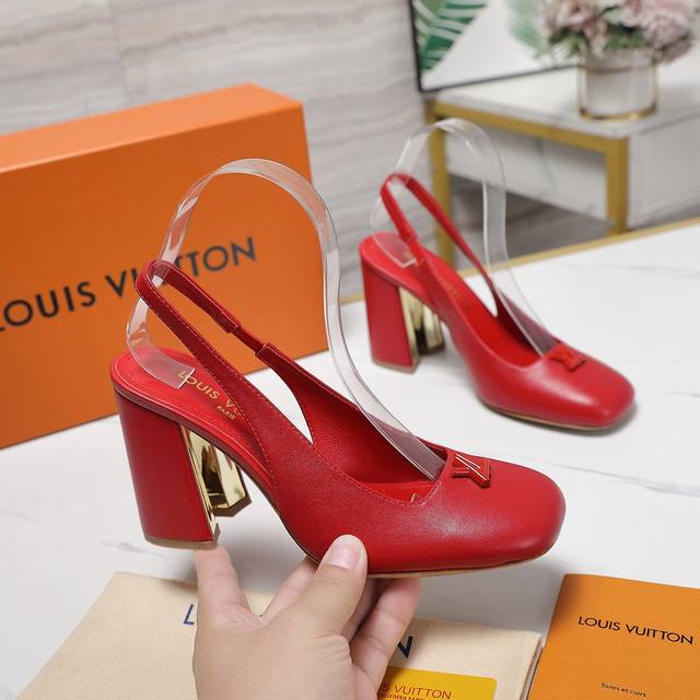 Top Version Lv Louis Vuitton 223 2025 Early Spring New Antique Style Sandals Cou