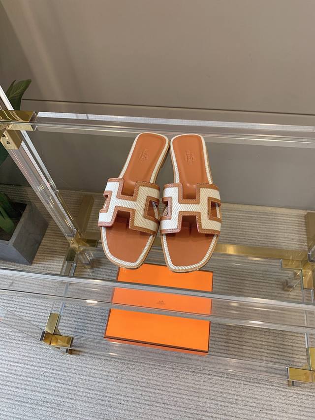 Factory Price P Herme* Classic H-Slippers Original Purchase Development Upper De