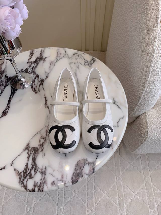 Factory Price P Chane*Classic Second-Hand Kangpeng Mary Jane Shoes Are Perfect F