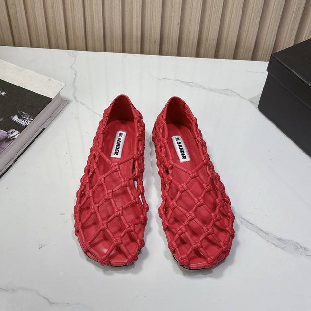 jil*Sande*Jil*Sande 2025Vs Spring And Summer New Single Shoes Series Woven Fl