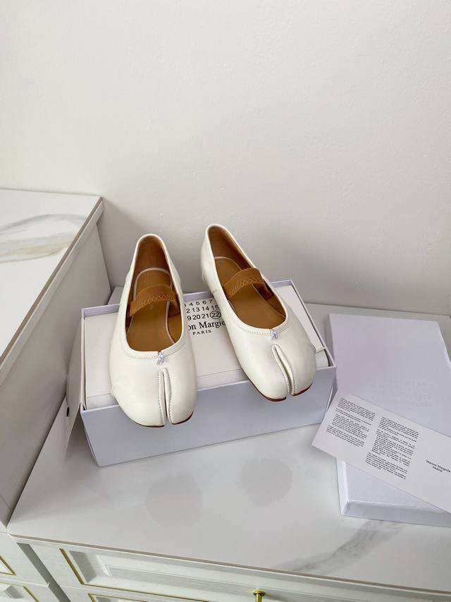 Factory Counter Latest Maison Margiela Mm6 Margiela Wrinkled Split-Toe Shoes Tab