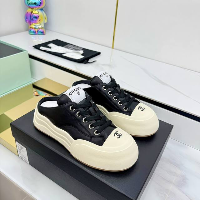 Chanel Loafers Original Calfskin Panda Shoes Chanel 25C Latest Hot-Selling Panda