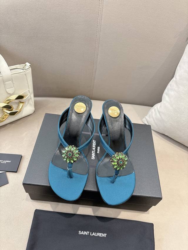 High Version Factory Saint Lauren* Ysl 25Ss Spring And Summer New Catwalk Style