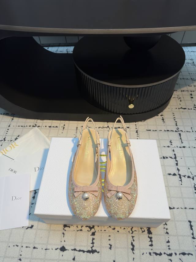 the Dior Ballet Slingback Pump Is A New Product From The Cruise 2025 Ready-To