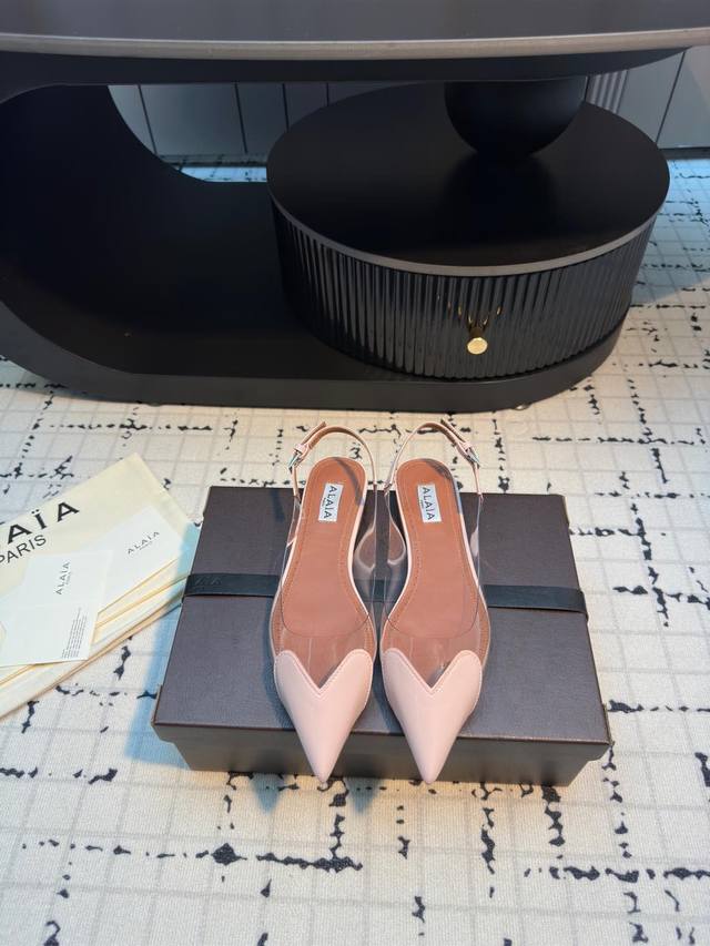 Top Version, Newest Hot Item, Alaia High Love Series Of Heart-Shaped Sandals Is