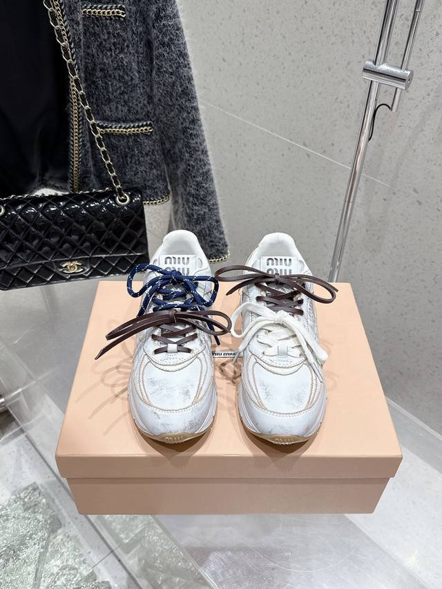 Purchasing Version Miumiu Miu Miu 25Ss New Spring And Summer Biscuit Shoes, Forr