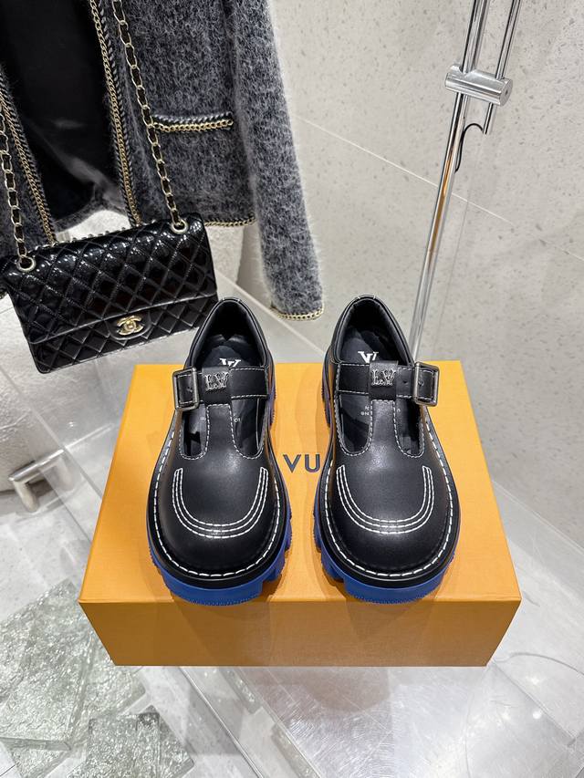 Top Version 25Ss New Spring And Summer Louis Vuiteeon Lv Printed Thick-Soled Loa