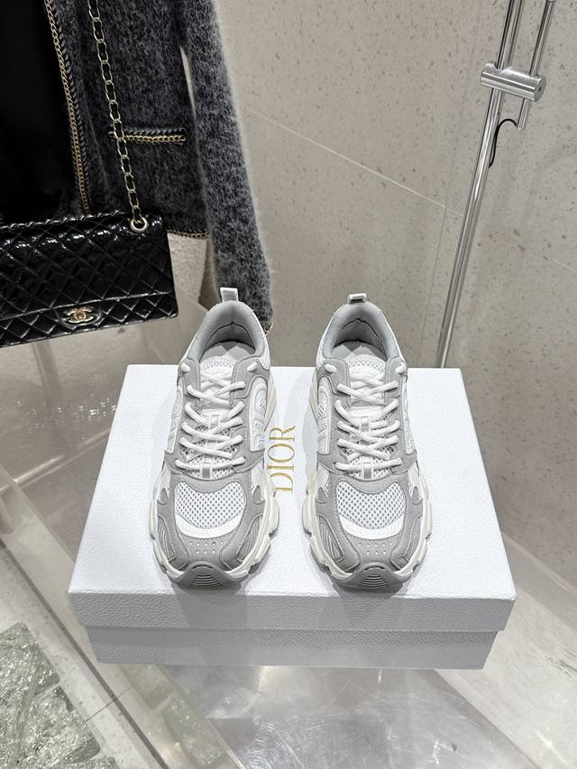Top Version 2025 Latest Two Colors Dior Dior Chrono New Casual Sports Shoes Runn