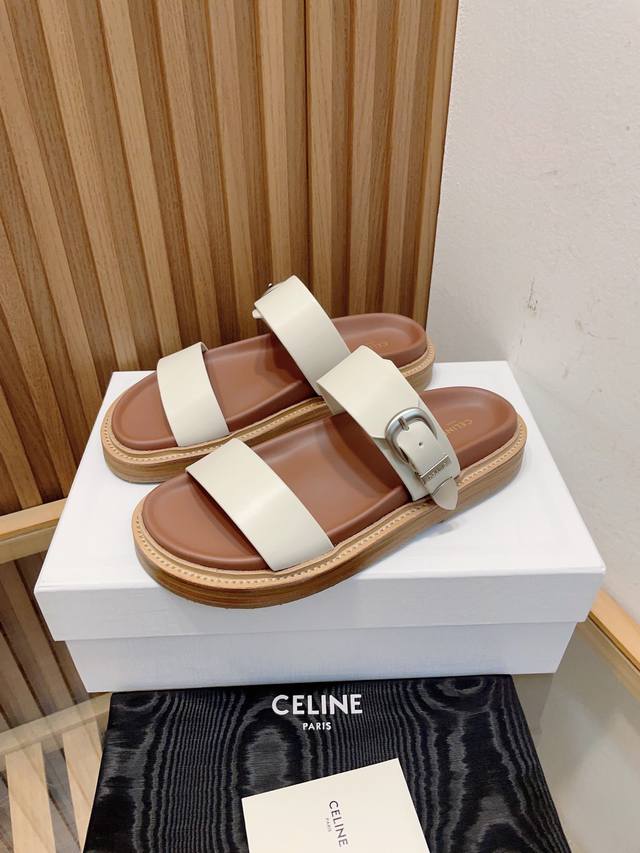 celine Celine 2025 Spring And Summer New Slippers This Season's Celine Makes