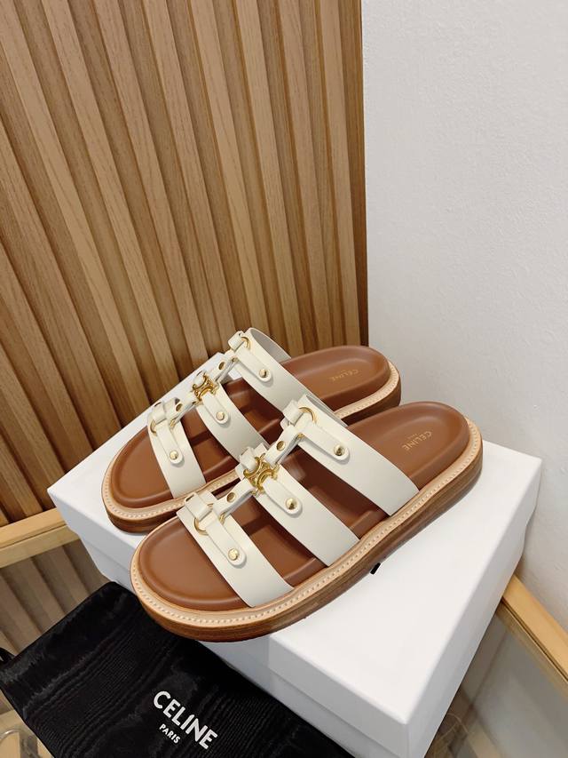 celine Celine 2025 Spring And Summer New Slippers This Season's Celine Makes