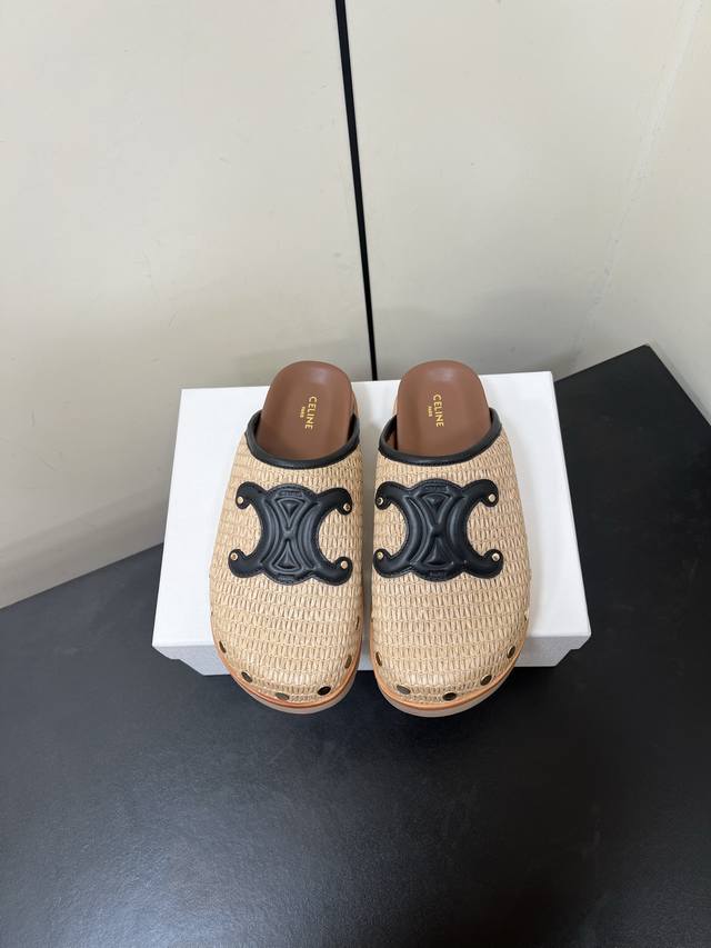 celine Celine 25 Spring And Summer New Arc De Triomphe Rivet Birkenstock Clos