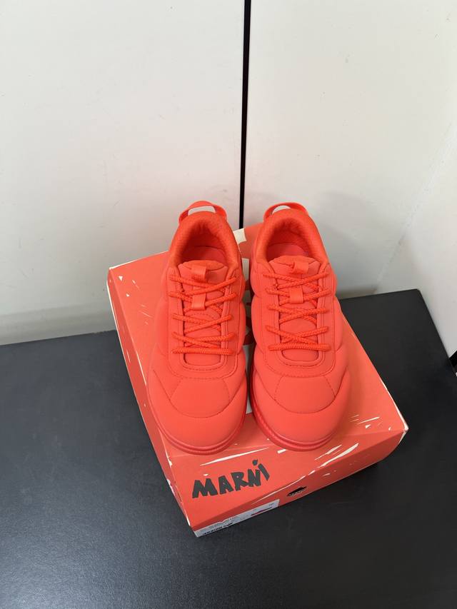 marnix Hoka Co-Branded Puff Bread Sneakers Marni And Hoka Have Jointly Launch