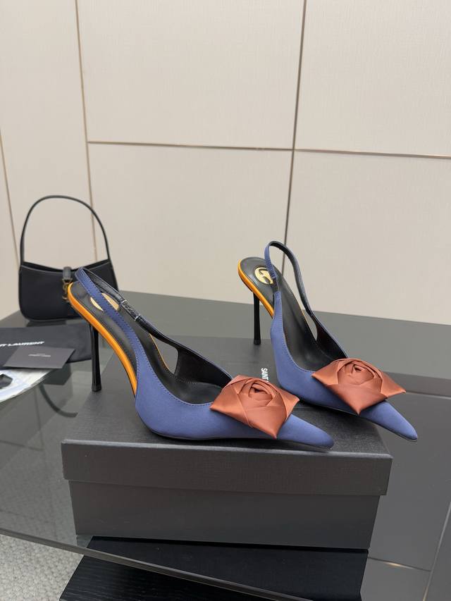 Saint Laurent Flower Beautiful High Heels 25 Spring Models Who Can Resist Ysl Hi