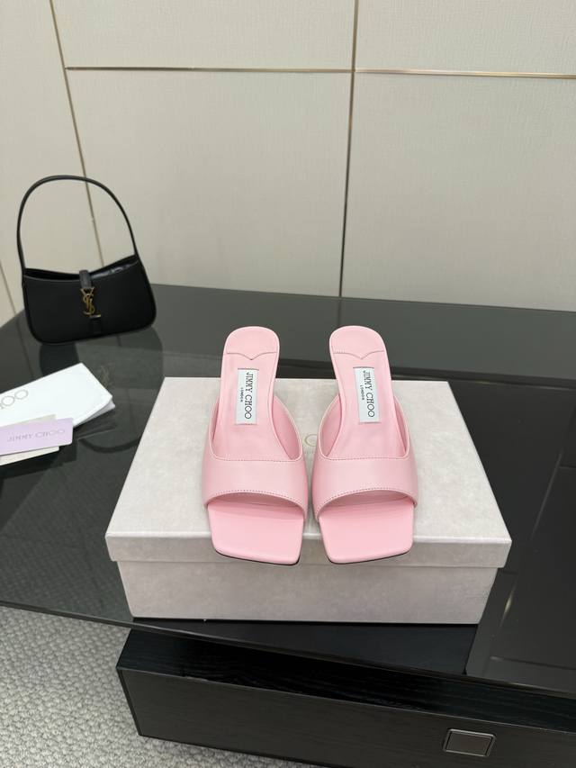 Factory Price Jimmy Choo Classic High-Heeled Slippers You Will Fall In Love With