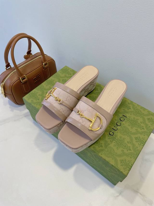 gucci Gucci 2025Ss New Sandals, Every Detail Is Carefully Crafted Fabric: Mes