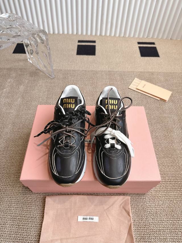 miu Miu's Latest Retro Dad Sneakers, , The Hottest Sneakers With Good Looks,