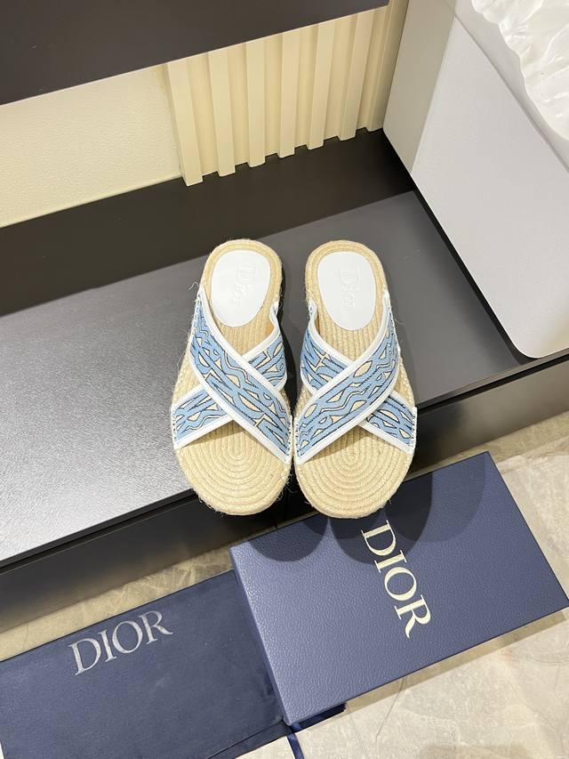 dio Men's Slippers High-End And Stylish Counter Comparison Quality Upper Hand