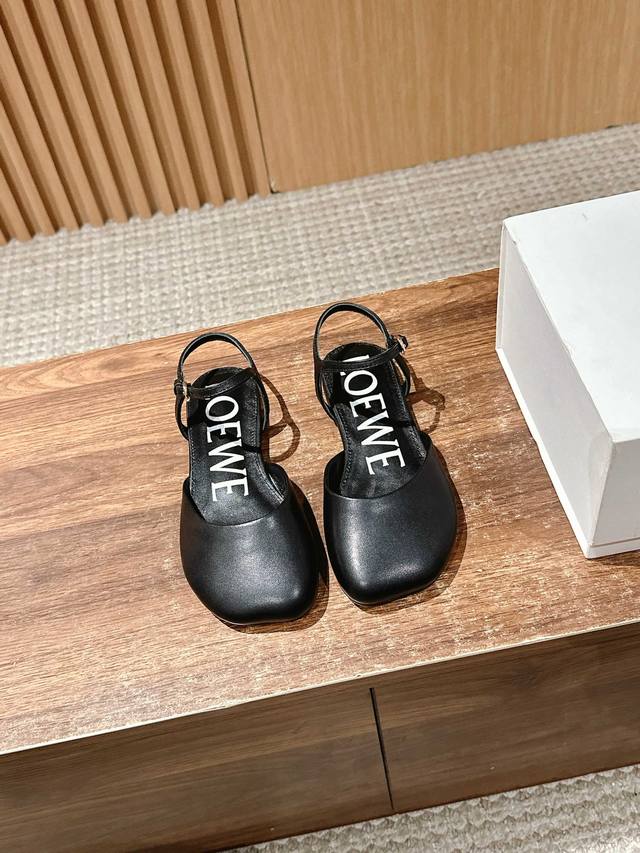 Loewe's New Mary Jane Flat Sandals Are Extremely Comfortable. The Overall Lines