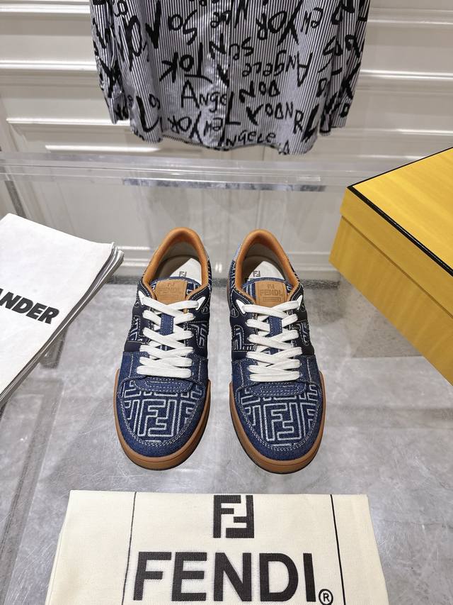 Factory Top Version Fendi Match 25 New Sports Sneakers Created By Kim Jones. Mad