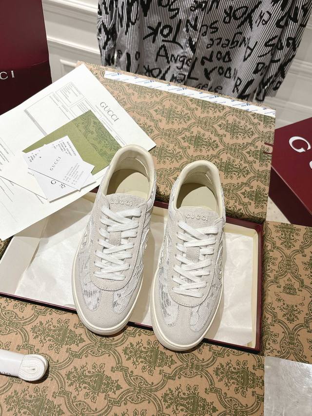 Has Released A New Upgraded Version Of Gucci 2025 New White Shoes, Casual Shoes,