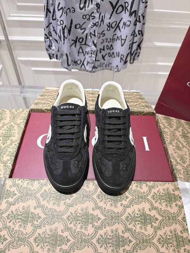 Factory Men's Model 10 New Upgraded Version Gucci New White Shoes Casual Shoes H