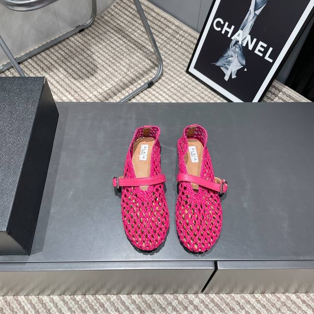 Factory: Exclusive Top Version Niche Alaia 2025Vs Spring Single Shoe Series Hori