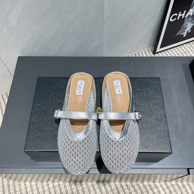 Factory: Exclusive Top Version Niche Alaia 2025Vs Spring Single Shoe Series Hori