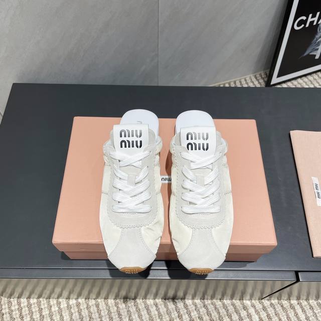 Exclusive Factory Top Version Miu Miu 2025Vs Early Spring New Casual Shoes Serie