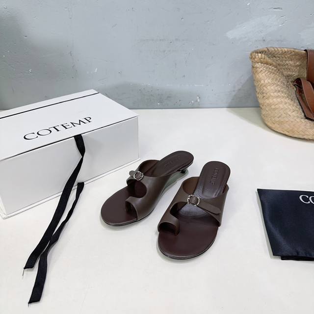 High Quality Factory Slippers 360 Cotem Spring/Summer Bahati Handmade Buckled Co