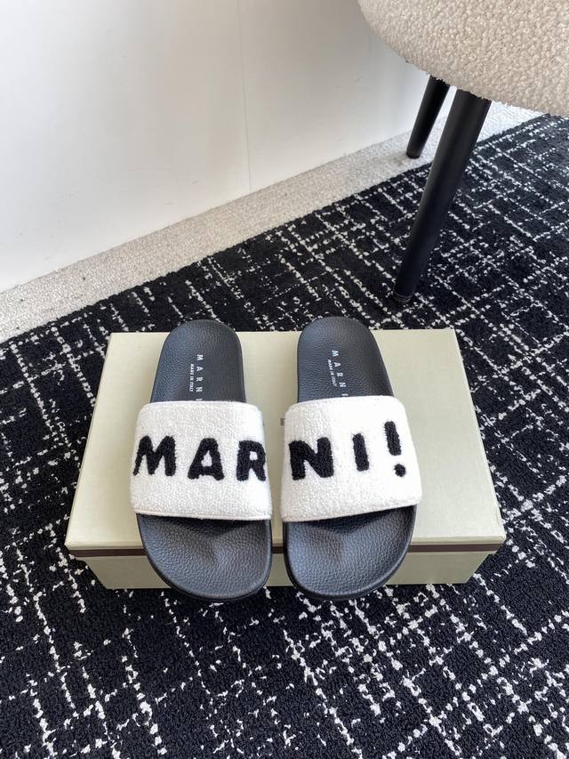 Purchasing Level Marni New Summer Couple Shoes Sandals The Breath Of Summer A Mu