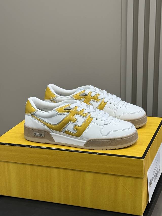 Female Male Fendi Match Ss25 New Color F Classic Skateboard Shoes 25 New Color C