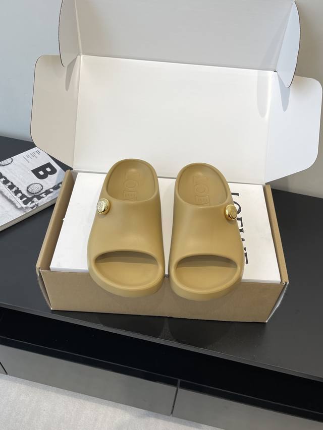 Top Version Loewe New Summer Beach Slippers Original Purchase Development And Pr