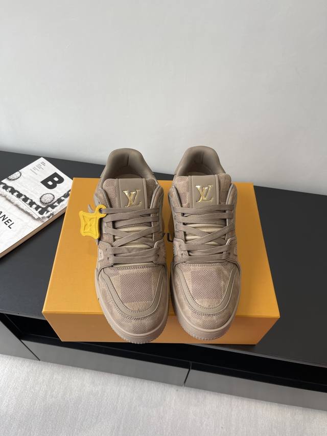 New Version Lv Tarine Louis Vuitton L Sneakers Skateboard Shoes Couple Style Ori