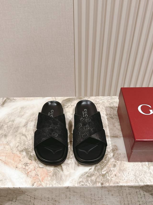 gucci New Product Top Version Counter Main Latest G Home Slippers Hard Goods