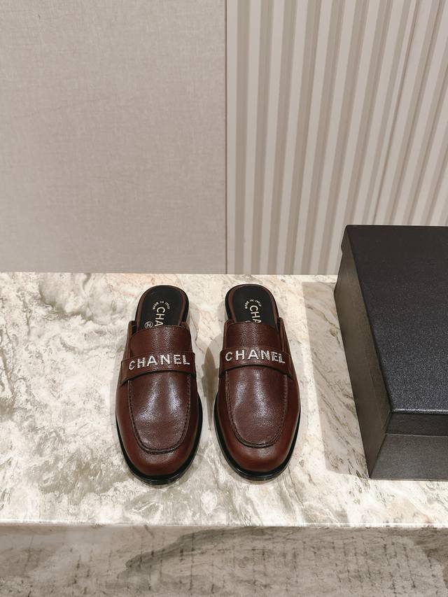 Chanel Early Spring New Style, Horse Oil Leather Loafers, Chanel Hardware Logo D
